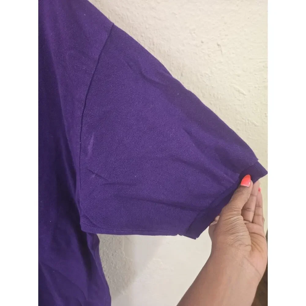 Polo Ralph Lauren Polo Shirt, Mens Size XL, Short Sleeve, Purple, 100% Cotton - Picture 4 of 5